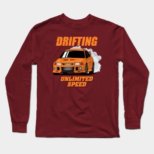 Lancer Evo VI - Unlimited Speed Long Sleeve T-Shirt